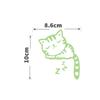 1PC Children's Switch Stickers Luminous Light Stickers Kid Room Decor Fairy Stars Cats PVC Stickers