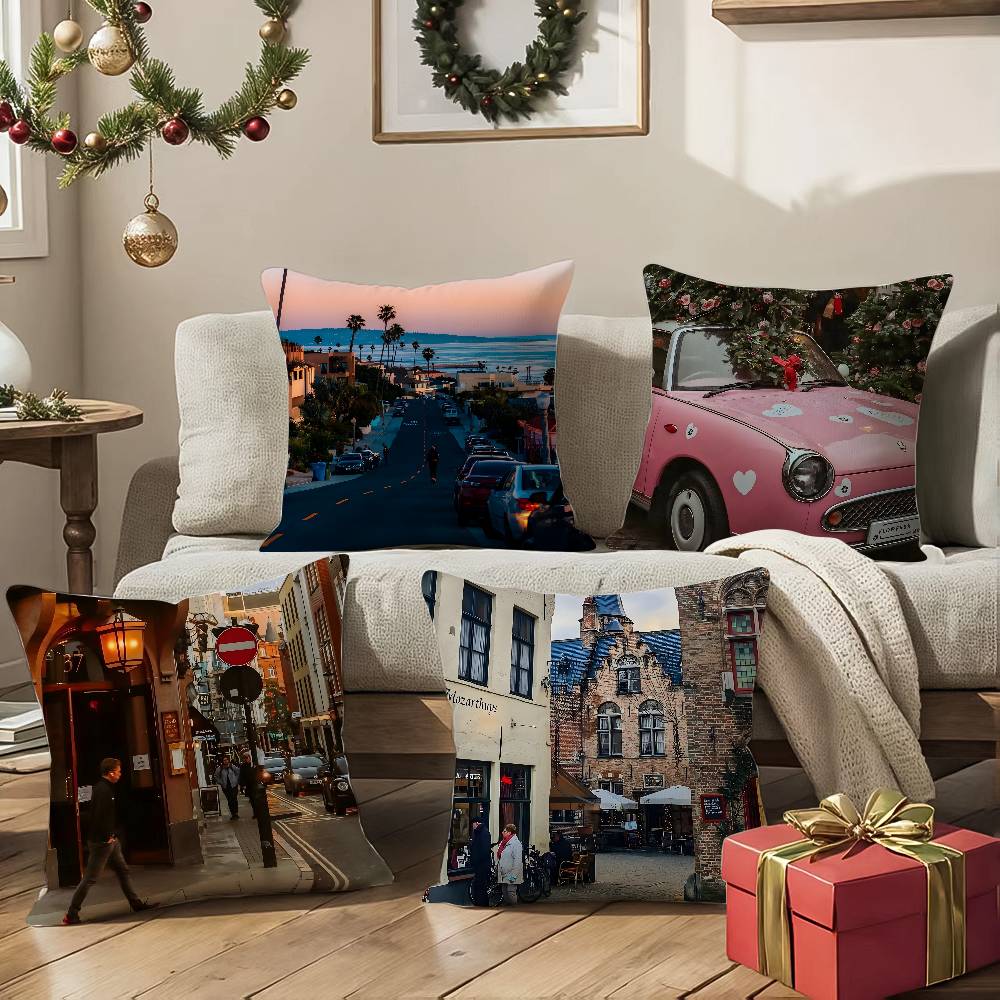 Мода Странствующий Манчестер Сити Наволочка Комфорт Диван-кровать Шелковистая элегантная Невидимая молния Декоративная наволочка