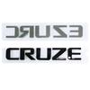 14.5x2.2см ABS для Chevrolet Cruze Логотип Наклейка Эмблема на Бок Кузова Автомобиля Наклейка на Задний Багажник Декор Салона Авто