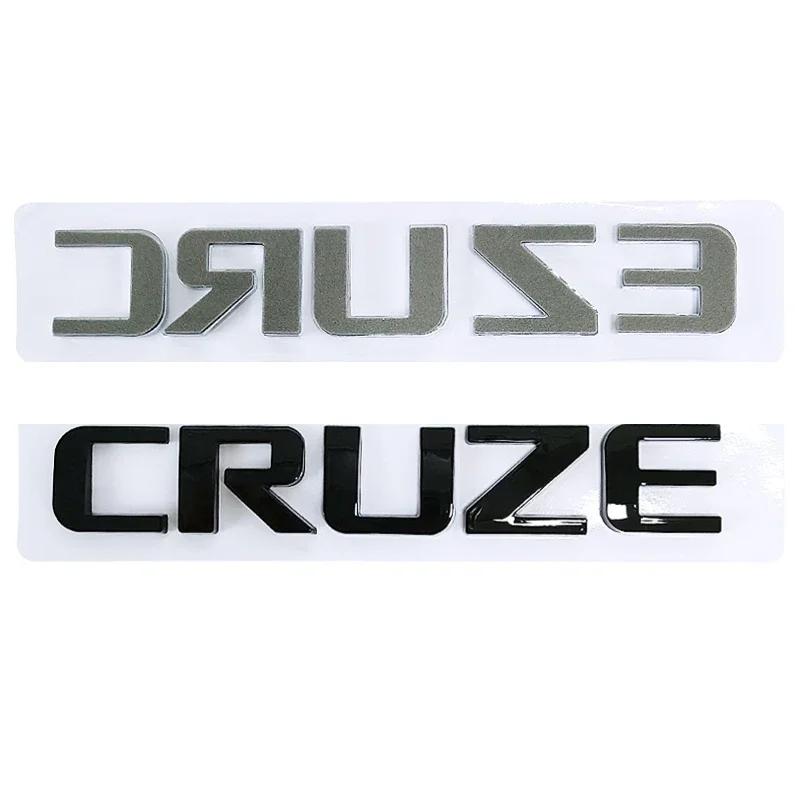 14.5x2.2см ABS для Chevrolet Cruze Логотип Наклейка Эмблема на Бок Кузова Автомобиля Наклейка на Задний Багажник Декор Салона Авто
