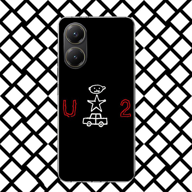 Чехол для телефона Rock Band U-U2 для Xiaomi Poco F7 Ultra X7 X6 X5 Pro X4 Gt M8 M7 Redmi 15 15C 13 13C 12 12C Мягкий чехол Fundas Poco F7