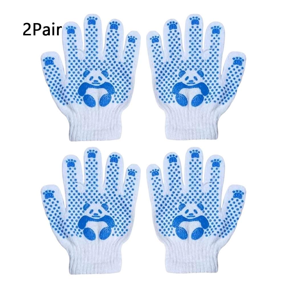 1/2/4Pairs Anti Skid Kids Gardening Gloves Hand Protection Mittens  Household Cleaning