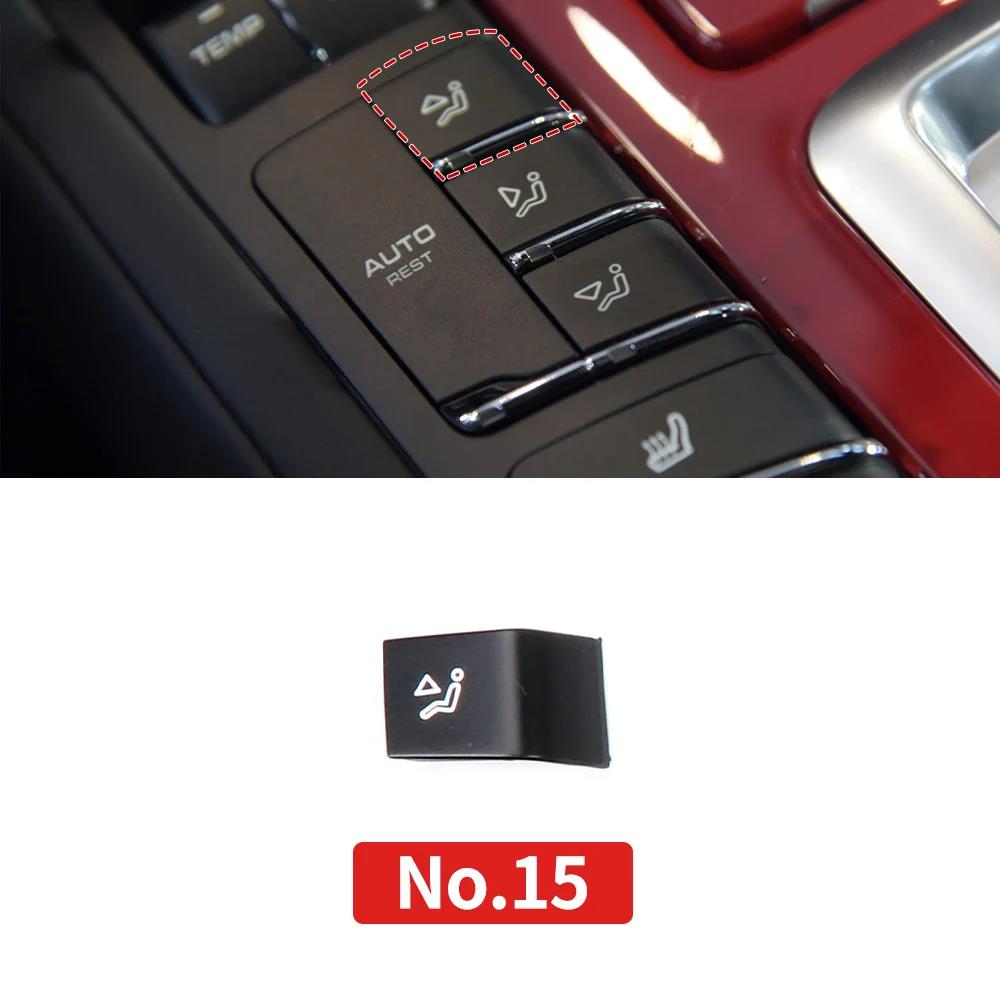 95865310204 AC Heater Climate Control Button Cover Replacement for Porsche Macan Cayenne Panamera