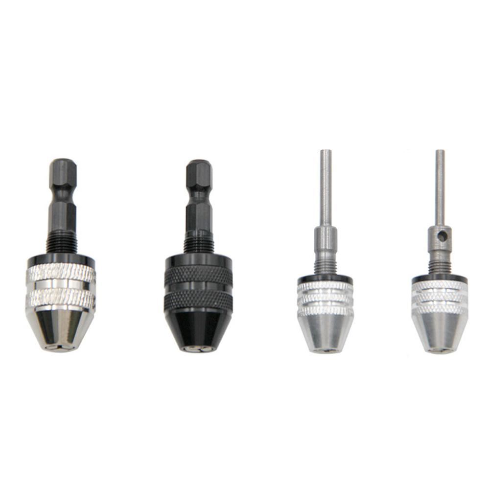 Quick Change Keyless Drill Bit Chuck Hex Shank Adapter Converter Tool Electric Micro Motor Clamp Chuck Grinder Drill Chuck