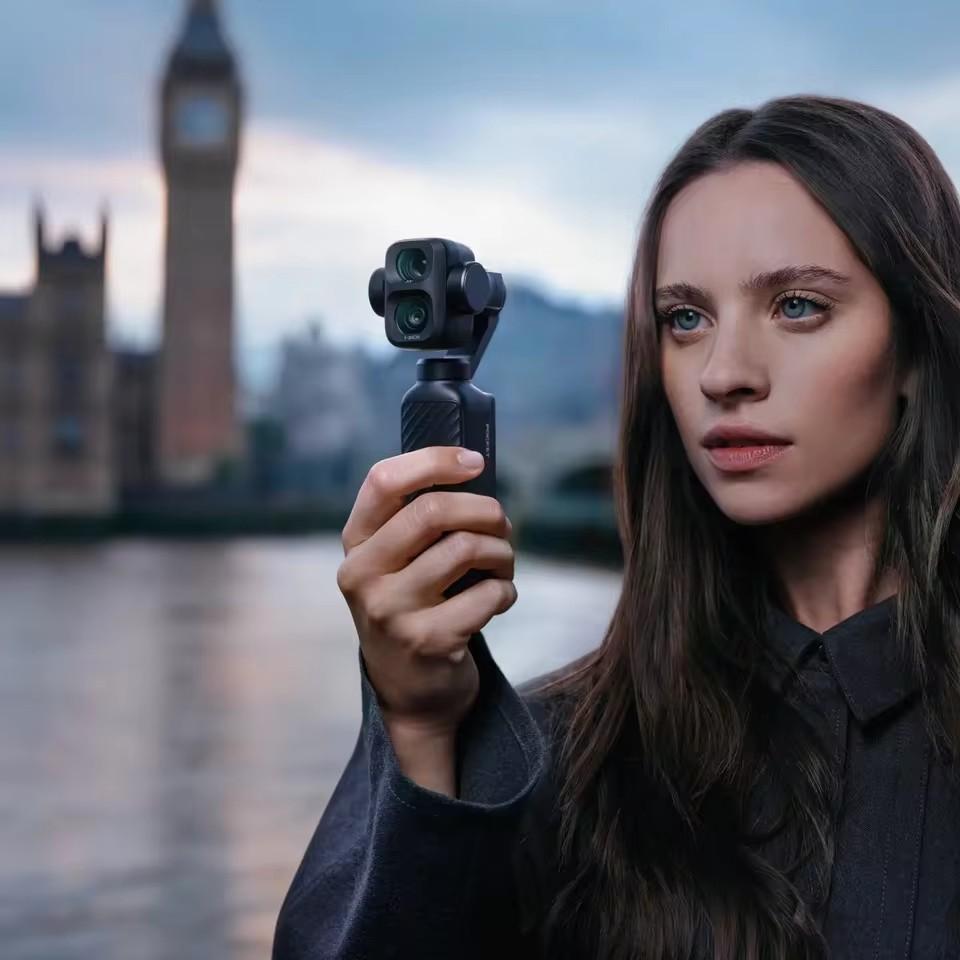 DJI Ручной стабилизатор-камера Osmo Pocket 4P Всего 230 г 4K/240 кадров/с Замедленная съемка Active Track Для камер Osmo Pocket 4P