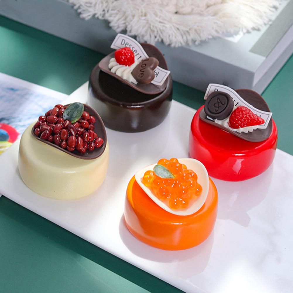 1шт искусственный фруктовый торт модель бисквит поддельные еда украшения фотография профессиональная еда имитация торт модель чайный стол украшение