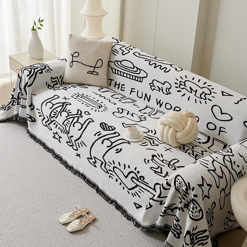 Высококачественный всесезонный чехол для дивана с защитой от царапин и подушкой на заказ