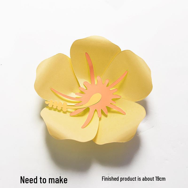 Декор стен в виде листьев и цветов в скандинавском стиле для школьных классов, торговых центров и детских комнат