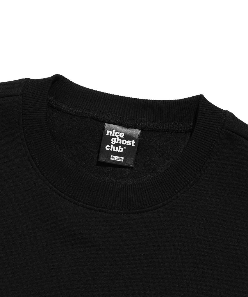 NICEGHOSTCLUB Scream Logo Sweatshirts_Black(Ng2Dfum450A)