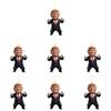 Патриотический Дональд Трамп 2024 Рождественский Орнамент Акриловый Мультяшный Трамп Подвеска (В)