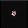 MaiSon KitSune Lm00104kj0008 P199 Fox Head Patch Men S Short Sleeve Tee