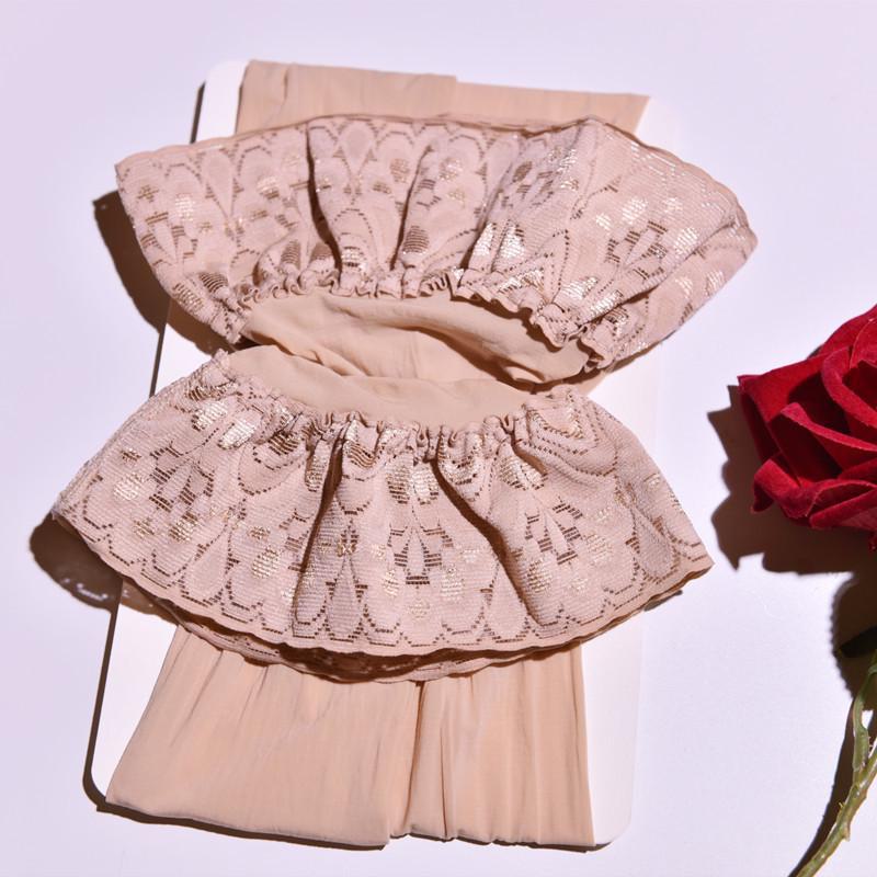 912 Игольчатое кружево Силиконовые нескользящие 8D прозрачные чулки для чулок для чулок для женщин