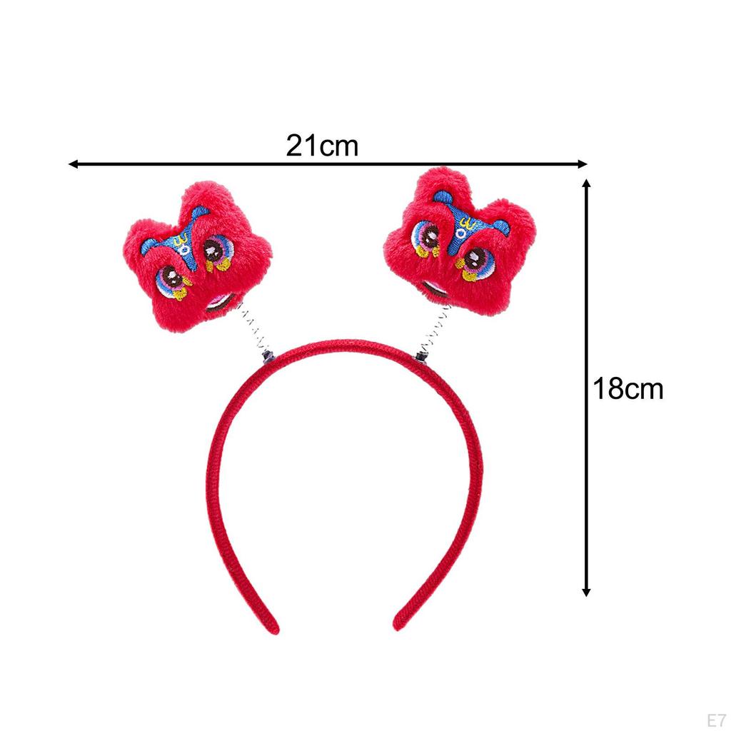 Элегантный обруч для волос с годом для праздничных торжеств
