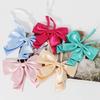 Solid Color JK Ties Fashion Oversized Swallowtail Bowknot  For Women College Girls