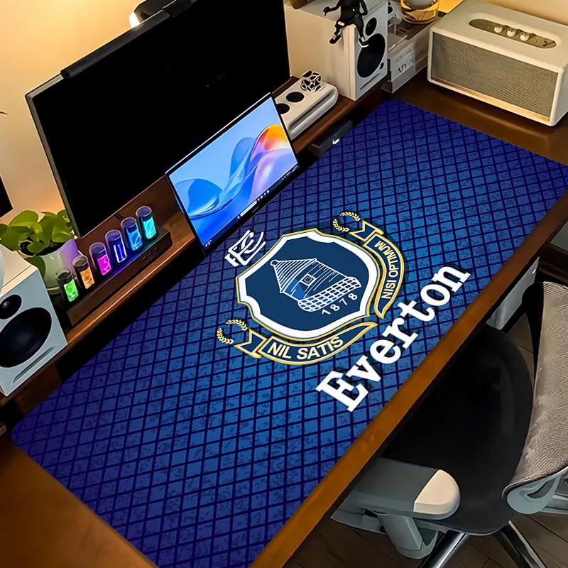 Everton FC Print Cushion Non-slip Laptop Tablet Big Mousepad XXL Mat Mini PC Playmat With Lock edge