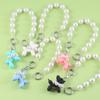 Корейский стиль мультяшный щенок кулон бусины телефон цепочка жемчужная цепочка кулон рюкзак Декор