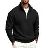 Men’s Plain-Coloured Autumn/Winter Sports & Casual Fashion Zip-Up Hoodie with Fleece Lining