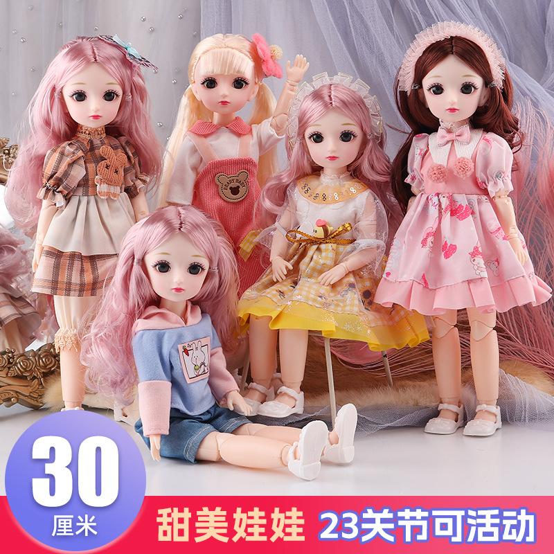 30 см кукла Лори девочка симуляция принцесса игрушка 23 шарнира 6 точек BJD кукла наряд подарок на день рождения