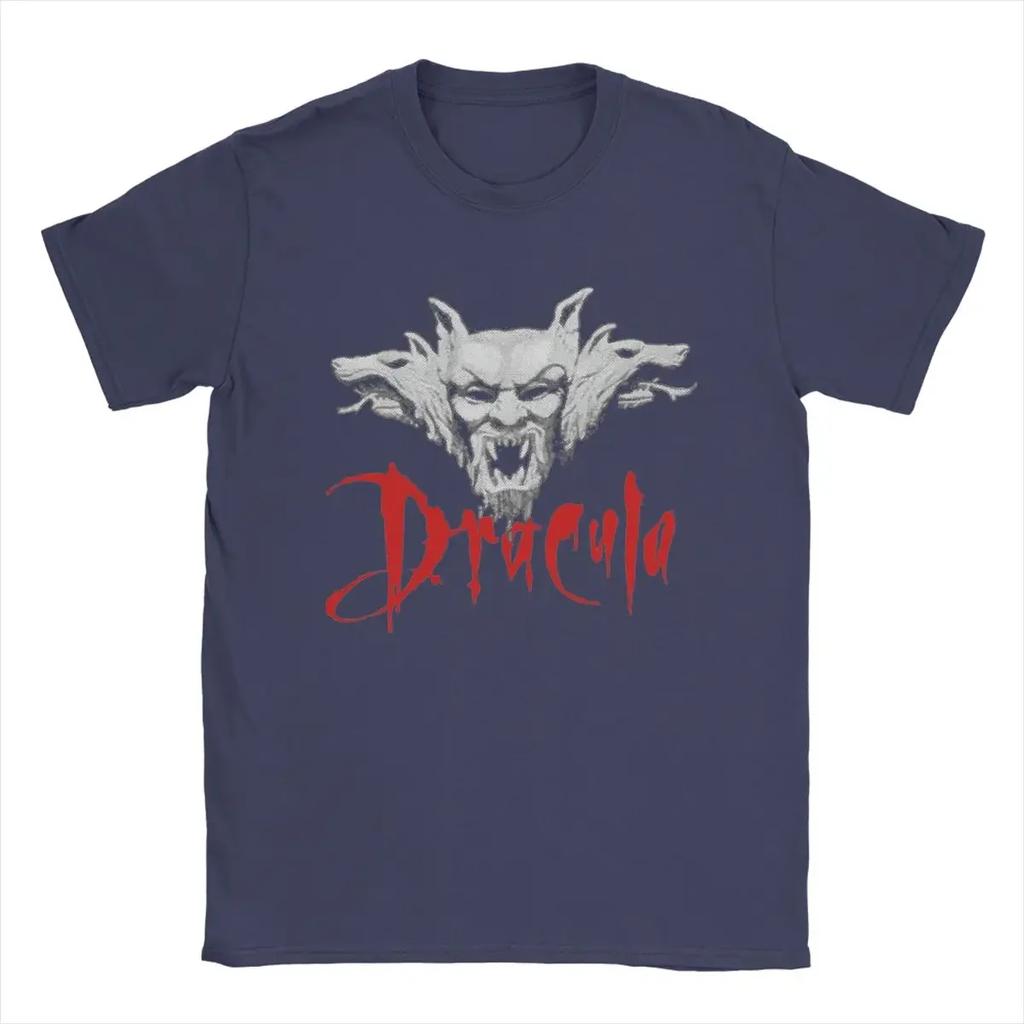 Dracula Bram Stoker T Shirts Cotton Clothing Vintage Short Sleeve Round Collar Tees Gift Idea T-Shirts