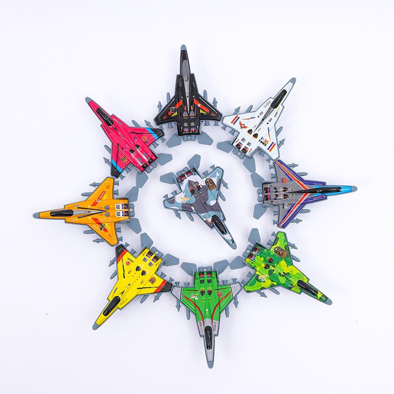 Инерционный Бой Пластиковый Игрушечный Самолет Для Детей Для Игр В Помещении И Подарков Украшение