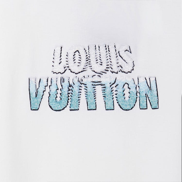 Louis Vuitton Футболка мужская белая 1ABJMX