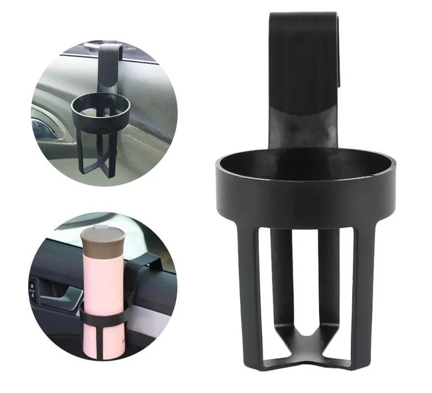 Car Drink Cup Holder Container Hook Window Door Mount Universal Water Bottle Cup Stand for Auto Truck Interior Organizer