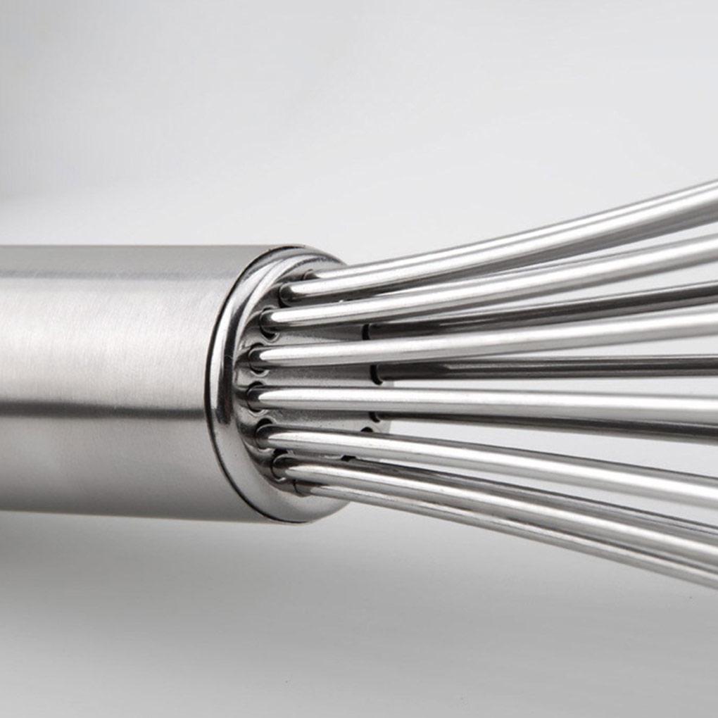 Ручной венчик для взбивания яиц из нержавеющей стали для дома, столовой, бара, отеля, блендер для приготовления пищи, выпечки, ручного взбивания