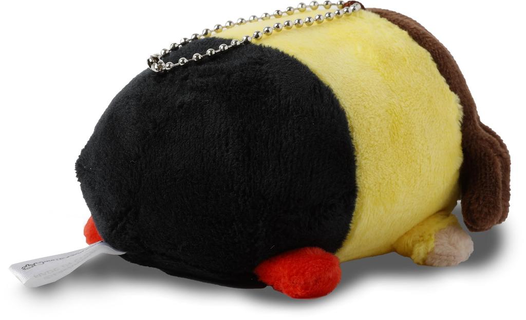 [Many a Little] Panpan-kun's Daily Life Tawara Plush Mascot Ball ChainKeychain (Okuji)