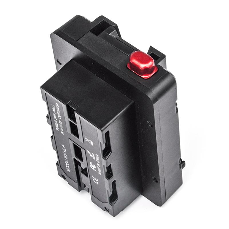 AA58 V Mount V-Lock Battery to NP-F F550 F570 F750 F970 Dummy Battery Converter Plate D-Tap for LED Light Monitor V-Mount