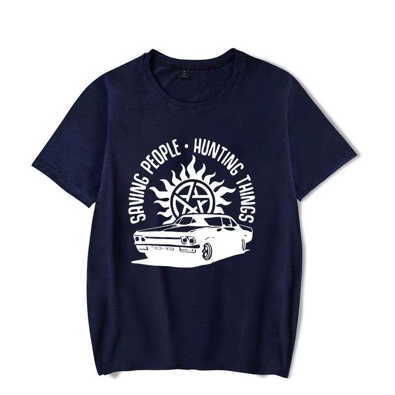 Funny Supernatural Printed Shirt Unisexs Unisexs Casual Personality TShirt Unisex Summer Letter TShirt Tops