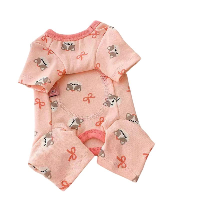 Pet Dog Cat Belly Wrap Vest Four Universal Recovery Suit Spayed Neutered Small Breeds