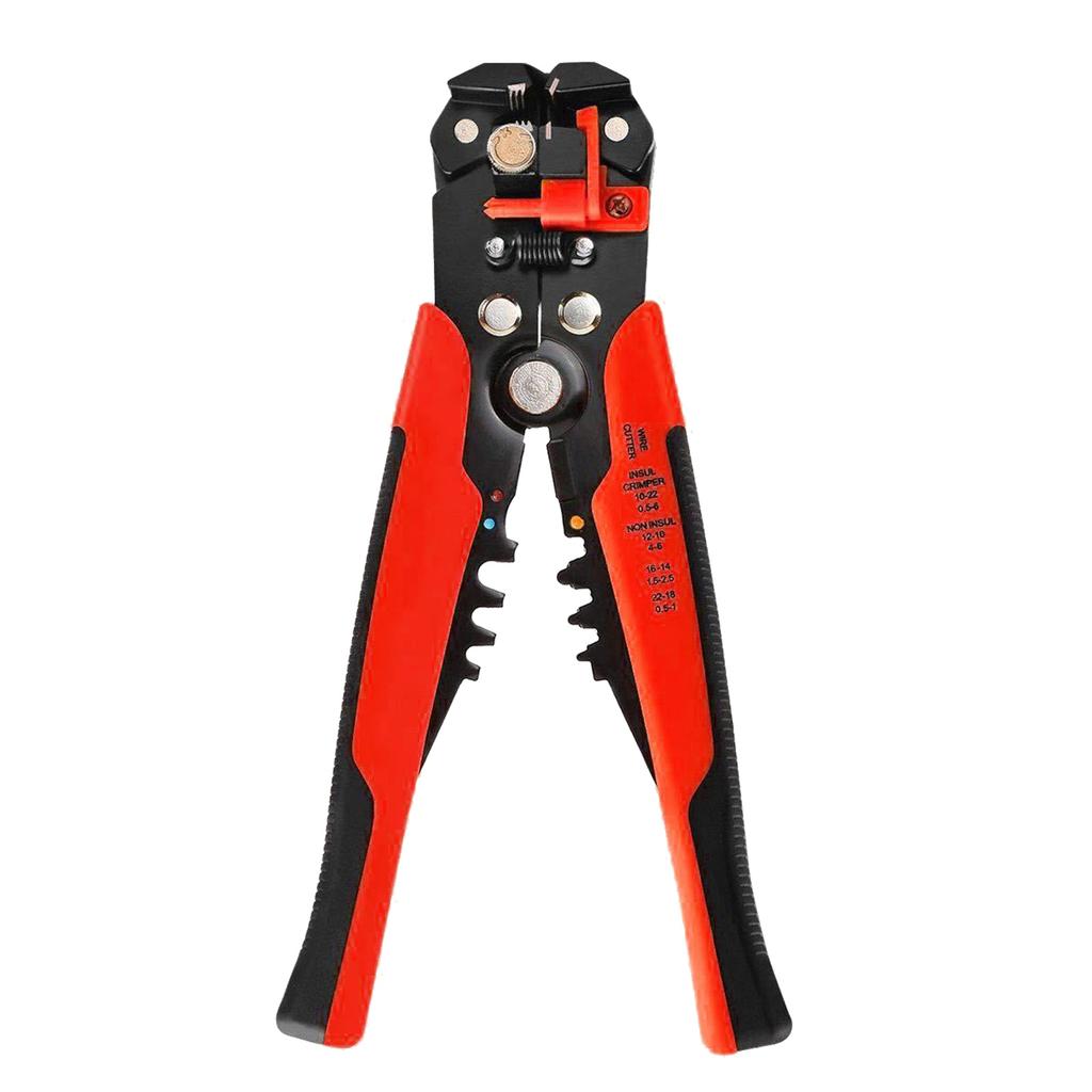 8-inch Cable Wire Stripper Automatic Wire Stripping Pliers Wire Clamping Tool Insulation Cable Crimpers Electrician's Wire