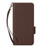 For Huawei Mate 60 Cover Litchi Texture Wallet Stand Leather Phone Case with Strap