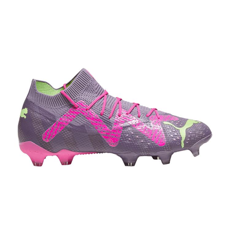 Puma Мужские кроссовки Future Ultimate FG AG Goalkeeper Pack Purple Purple-Charcoal Fast-Yellow 107539-01