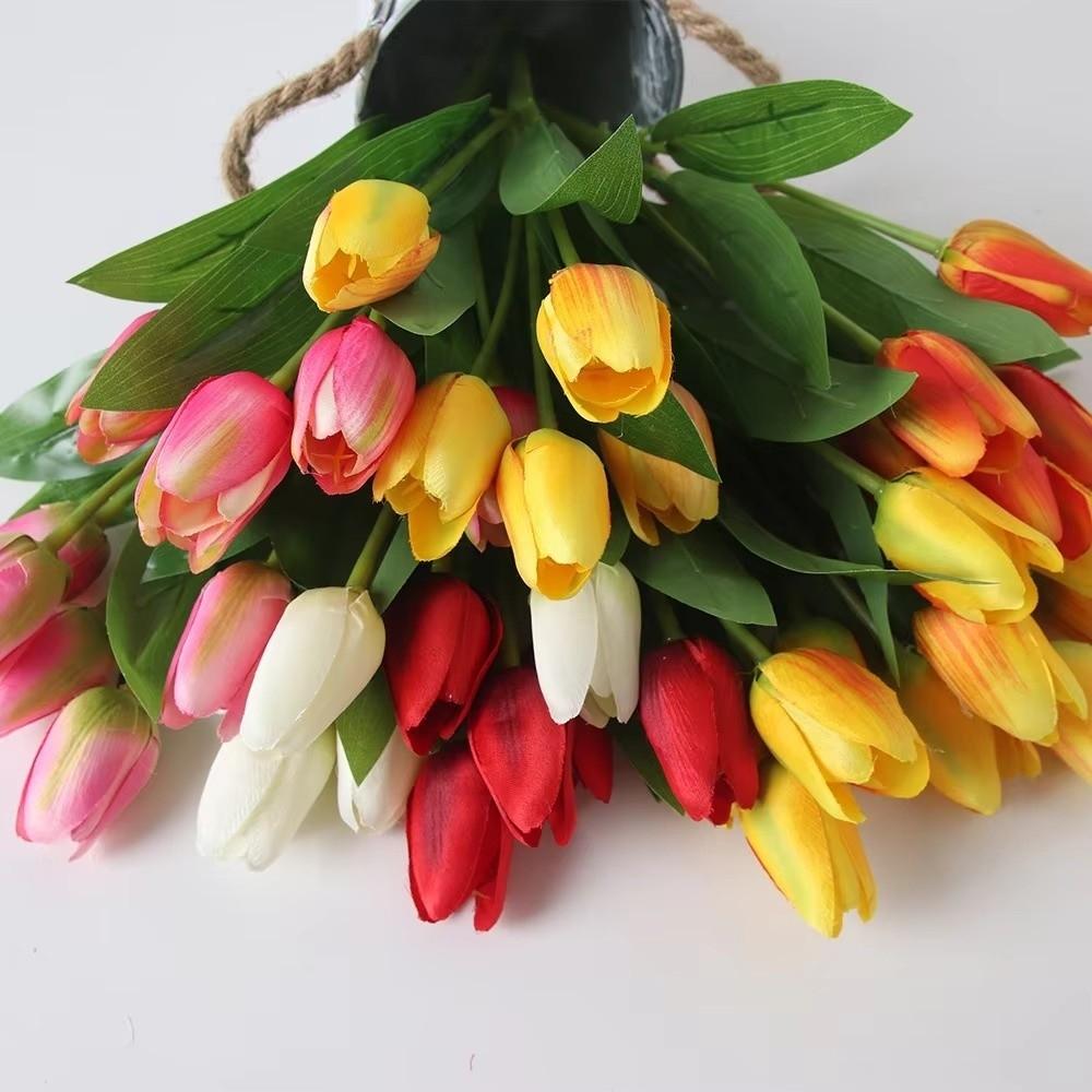Floral Arrangement Simulation Flowers 9 Heads Flower Bouquet Fake Flower Home Decoration