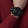 Casio BABY-G G-SHOCK Модель Коллаборации с Overlord Ремешок Квадратный Маленький Luo Fat Солнечная Батарея ЖК Дисплей Кварцевый Механизм Резиновый Ремешок Японский и GX-56BBGRLR-1