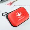 Yousheng 24 Pcs/Set Small Mini First Aid Kit Faux Leather Compact Medication Storage Pouch Emergency Medical Bag for Camping Hiking Backpacking Car