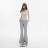 Women's 2024 Winter High-Waist Slim Fit Velvet Sweatpants