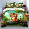 Adorable tiger's jungle haven Bedding sets Duvet covers Pillowcases(1* Duvet Cover 2* Pillowcases without duvet insert)