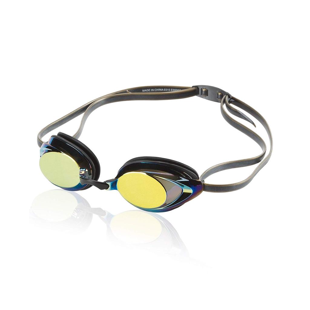 Speedo Vanquisher Mirrored Swimming Gold 2.0 Goggles,