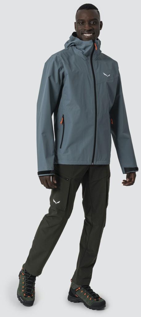 Куртка Salewa Puez Puez Aqua 4 2.5L PowerTex Jacket мужская black out