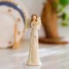 Resin Crafts Decoration Home Decor Angel Figure Statue Creative Decoration Birthday Gift Table Decoration