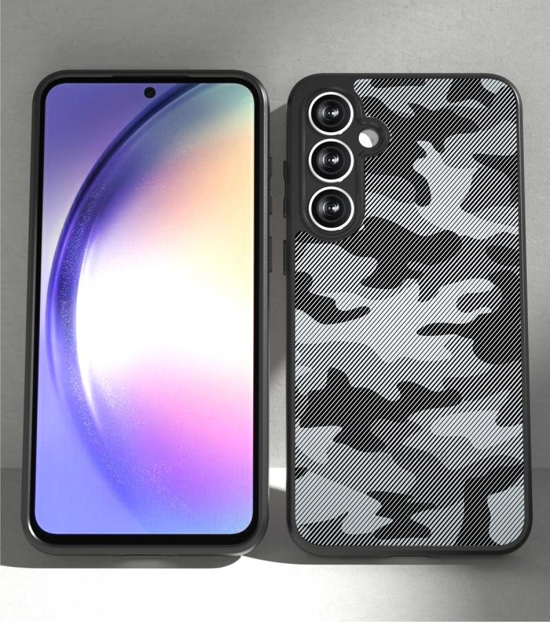 Чехол-камуфляж Samsung Galaxy A25 Военного класса, Ударопрочный, с ремешком