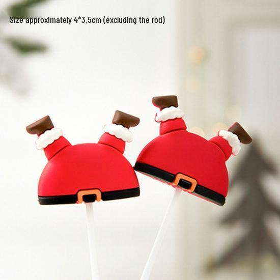 Рождественский декор: Вставки для карточек, Топперы для торта, Гирлянда из чашек, Украшения для венков, Клубничная башня, Мультяшные украшения в виде звезд и деревьев.