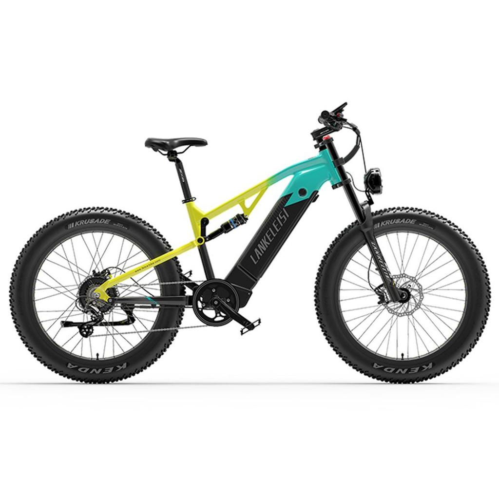 Электровелосипед Lankeleisi 26" Мотор 1000 Вт Вездеходный Ebike 48V 20AH Макс. Дальность 150 км Нагрузка 150 кг RV800
