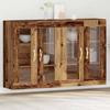 Wall Mounted Cabinets 2 pcs Reclaimed Wood Look 69.5 x 34 x 90 cm Engineered Wood