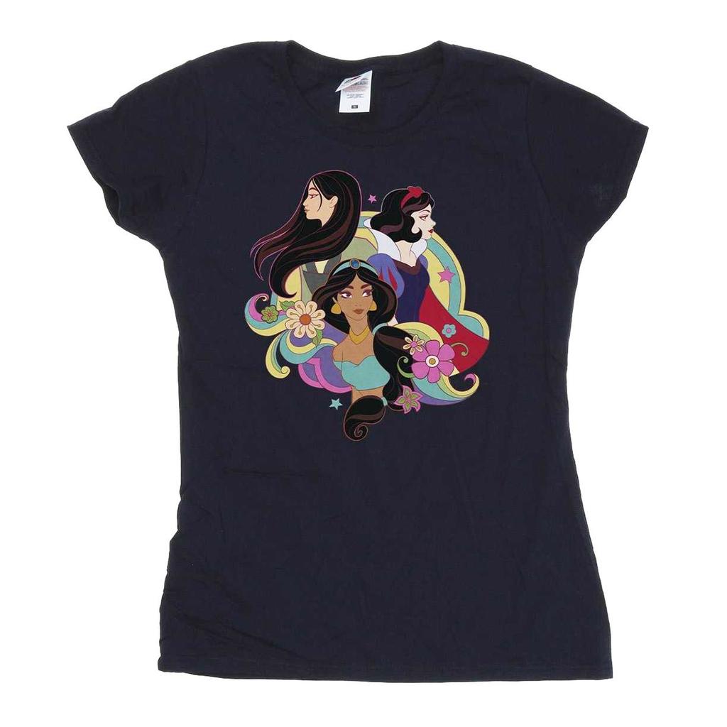 Disney Womens/Ladies Princess Mulan Jasmine Snow White Cotton T-Shirt