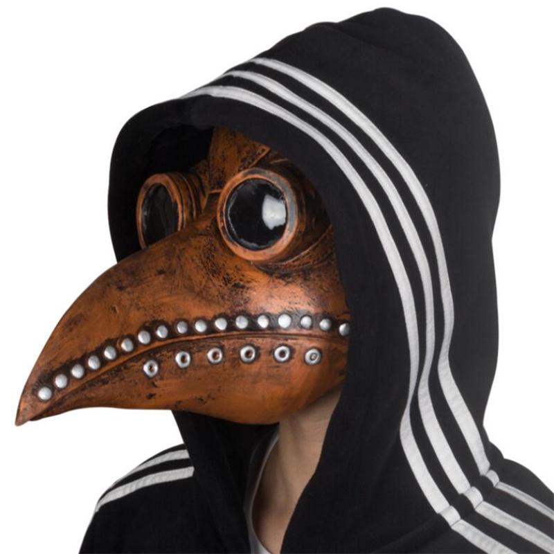 Хэллоуин стимпанк маска чумного доктора длинный нос птица клюв латексная маска для косплея карнавальный маскарад Хэллоуин костюм реквизит