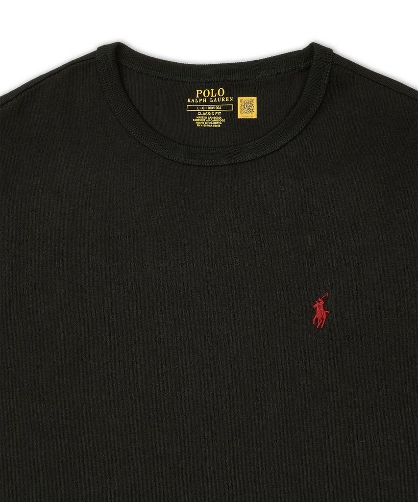 POLO RALPH LAUREN Classic Fit Heavyweight Jersey T-Shirt - Black