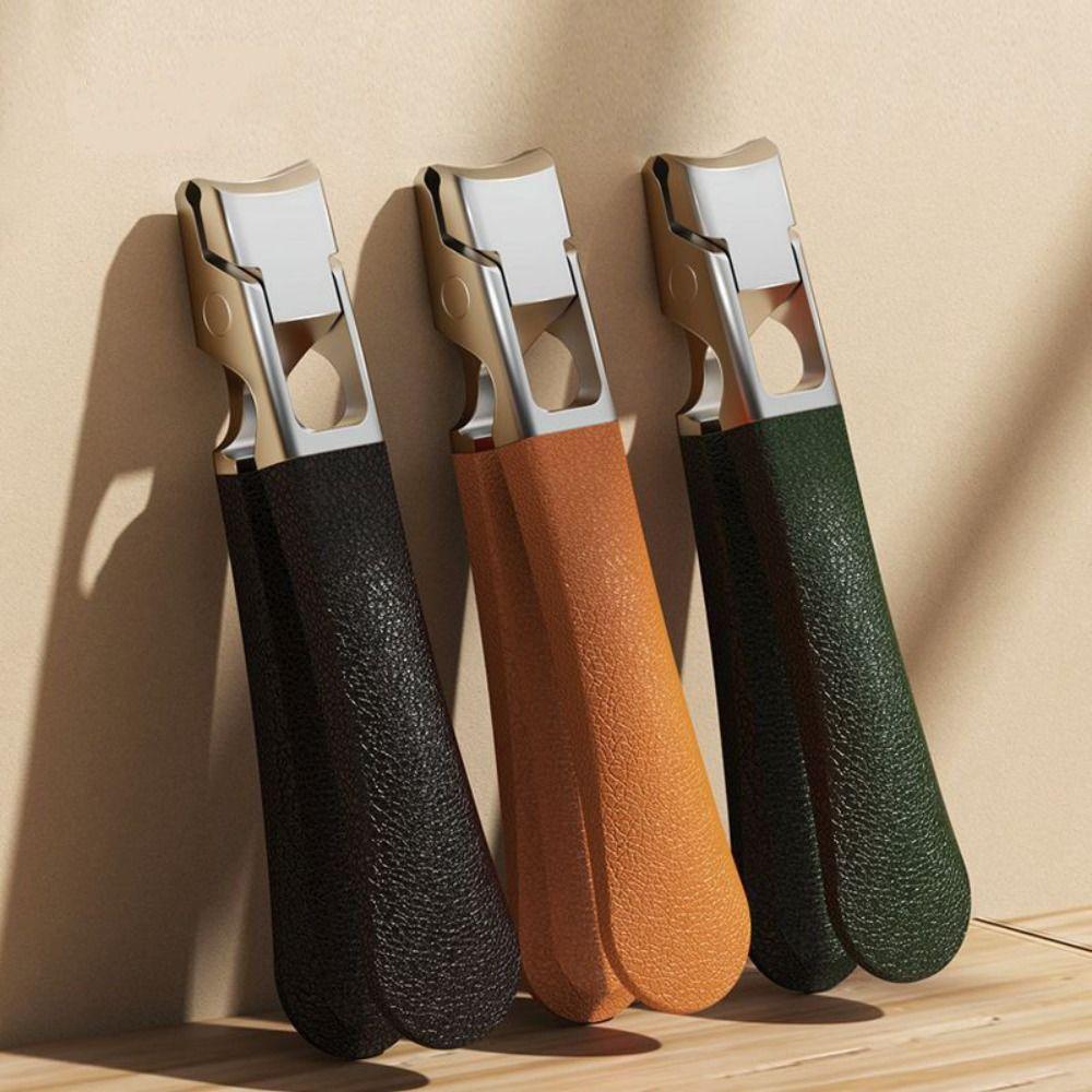 Кусачки для ногтей с широкими губками, нержавеющая сталь, кусачки для ногтей с защитой от брызг, бытовые